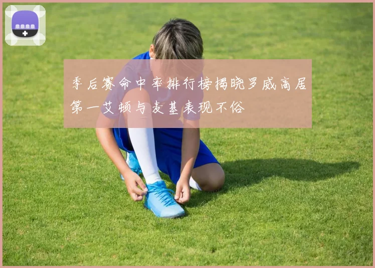 季后赛命中率排行榜揭晓罗威高居第一艾顿与麦基表现不俗