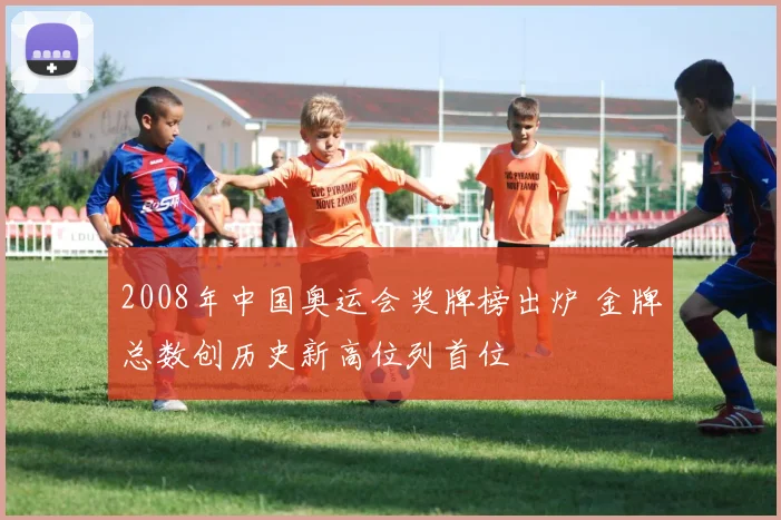 2008年中国奥运会奖牌榜出炉 金牌总数创历史新高位列首位